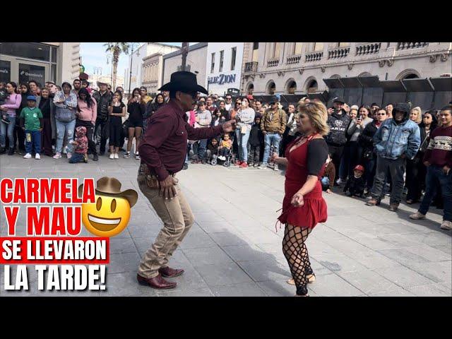 CARMELA  Y MAUDueños de la pista!, sorprendieron con su baile #chihuahua