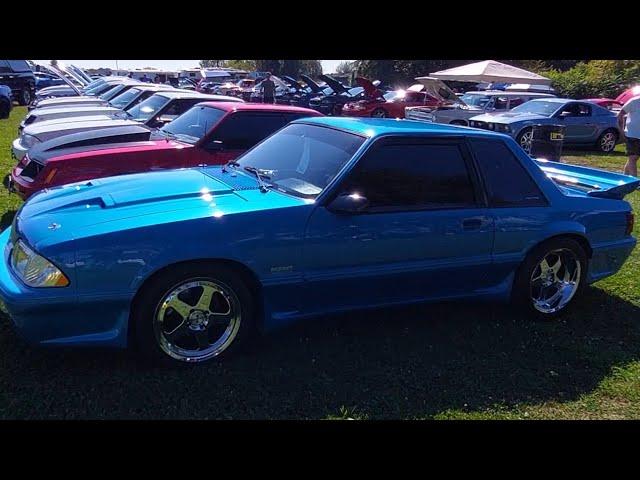 Fox Body Mustangs at Dasilva racing shoot out 2024