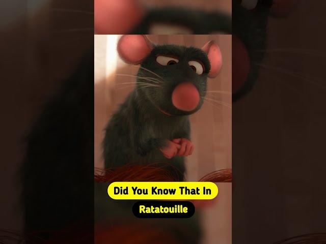 Did You Know That In Ratatouille