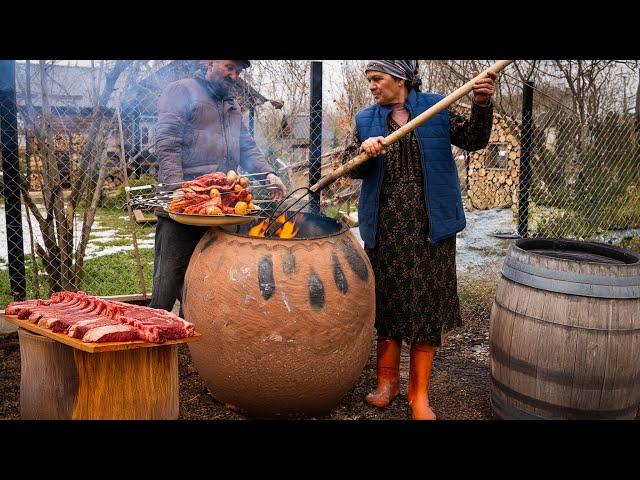 Crafting a Tandoor Oven & Cooking Lamb and Veggies