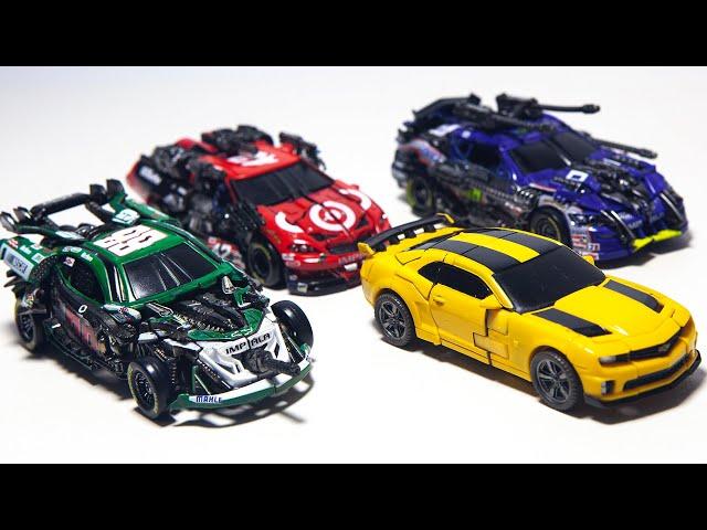 Transformers Movie 3 DOTM SS Bumblebee Wreckers Leadfoot Topspin Roadbuster Vehicle Car Robot Toys