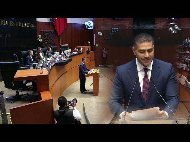 Contar con instituciones sólidas de seguridad, requisito para lograr pacificación: Sen. Omar García