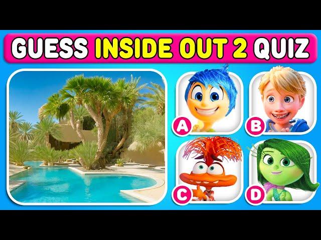 30 Quiz INSIDE OUT 2 Movie 2024 - How many can you guess? Molly Quiz