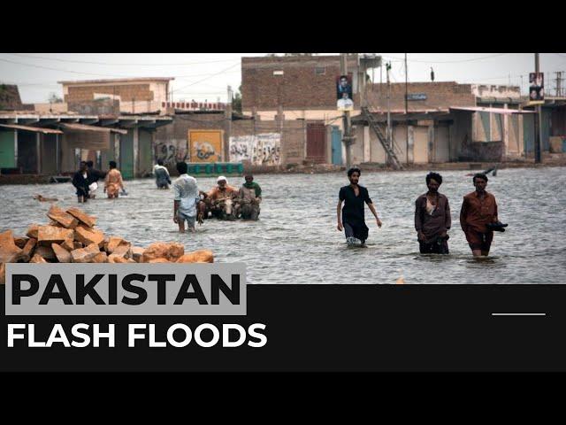 Pakistan: At least eight killed in flash floods, landslides