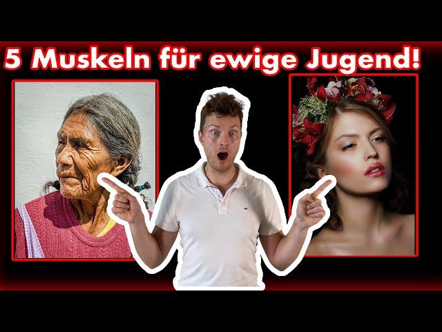 Entdecke das Geheimnis der Jugend: 5 Muskeln gegen das Altern - Effektive Übungen für Zuhause 