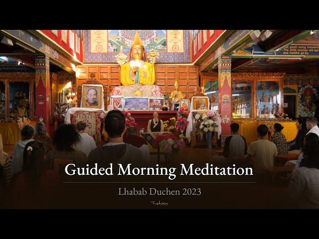 Guided Meditation | Lhabab Düchen 2023