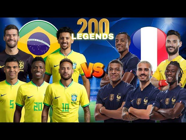 BRAZIL ️ FRANCE [RIVALRY]with ULTRA BOSS FINAL 