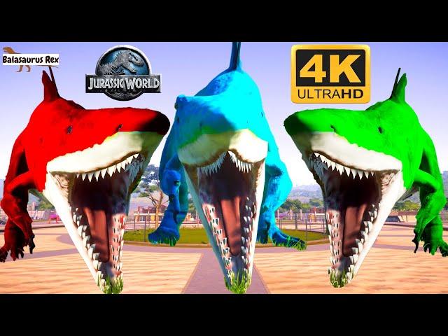 Stegosaurus T-Rex vs Therizinosaurus & Giganotosaurus : DINOSAUR KONG |JURASSIC WORLD 4: EXTINCTION