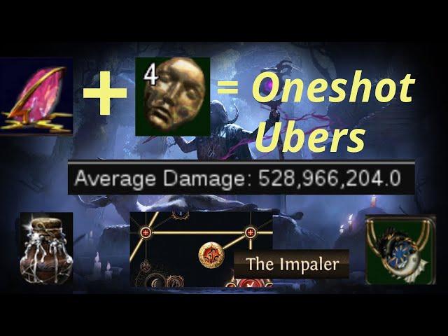 [POE 3.23] EQ of Amplification Has Insane Oneshot Potential | 4 Div Budget Showcase