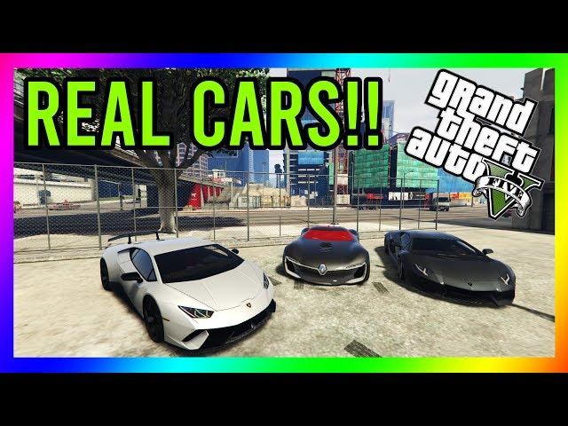 GTA 5 - How to Install Real Cars in GTA 5!! (Lambo's, Ferrari's and More!!)