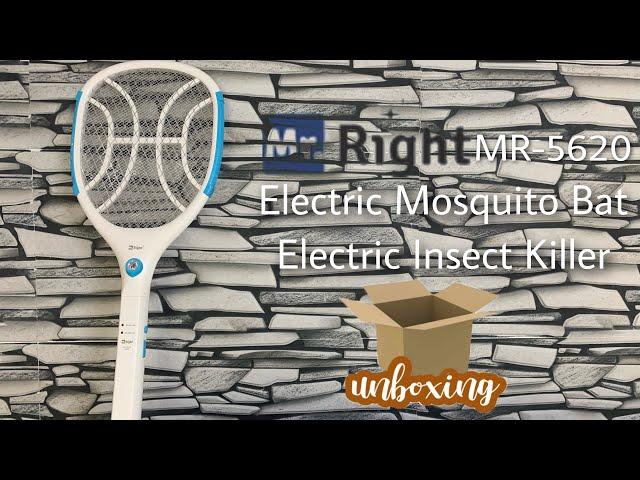 Mr.Right MR-5620 Electric Mosquito Bat Electric Insect Killer | Unboxing