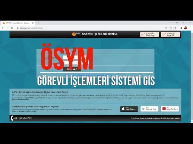 YKS SINAV GÖREVİNE Nasıl ve Nereden başvuru yapılır? ÖSYM Sınav Görevi