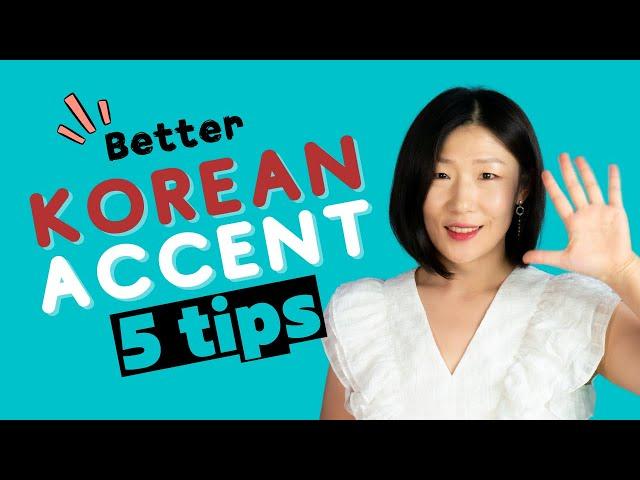 5 Tips To Improve Korean Accent // Through Sentence Types