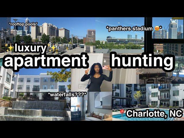 *LUXURY* APARTMENT HUNTING + HONEST REVIEWS!! | Charlotte, NC