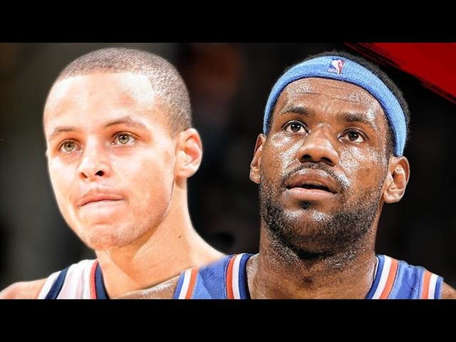 When MVP LeBron James DESTROYED Rookie Steph Curry