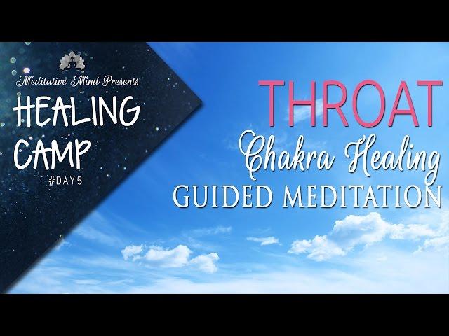 Throat Chakra Healing Guided Meditation | Healing Camp 2016 | Day #5