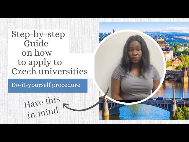 Guidelines on how to apply to Universities in Czech Republic || Migrate to Europe || Study in Europe