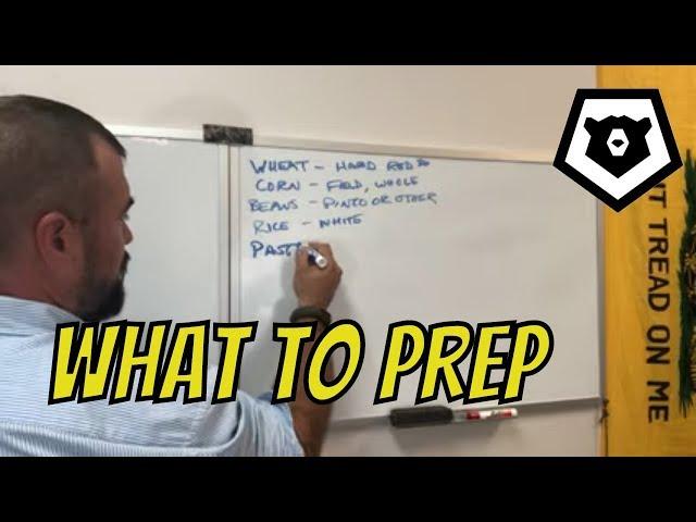 Prepper Classroom, Episode 2: What to Prep; an Overview