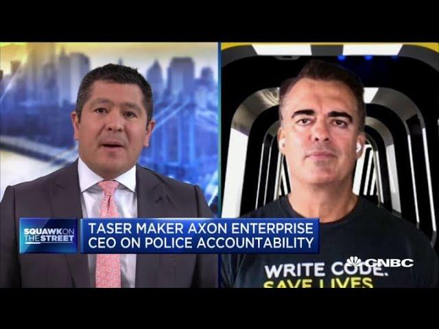 Axon Enterprise CEO discusses police accountability