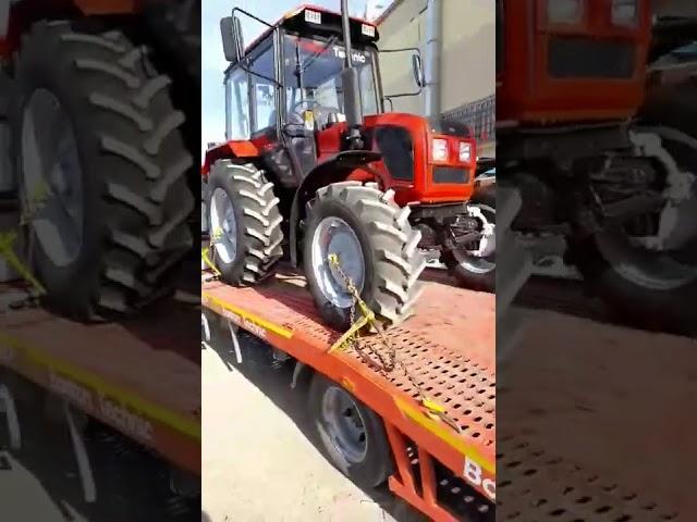 Погрузили трактор Мтз 92П, везем в Агросалон Boston Technic, Boston Logistics