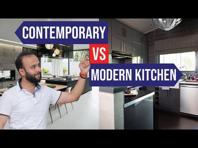 Contemporary vs Modern Kitchen | Woodofa