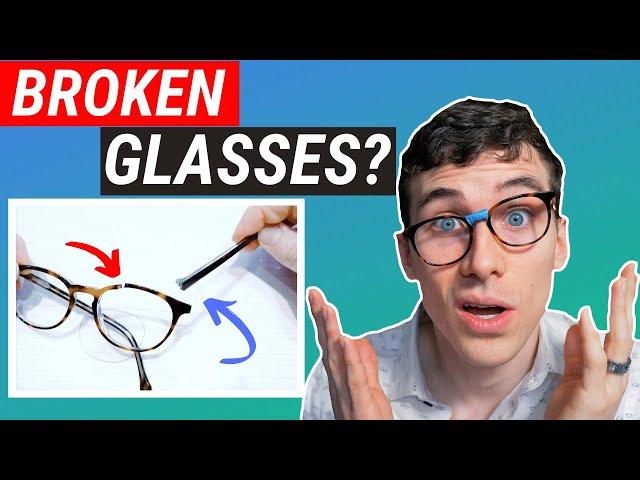 How to Fix Broken Glasses at HOME - (and Adjust Them Too)