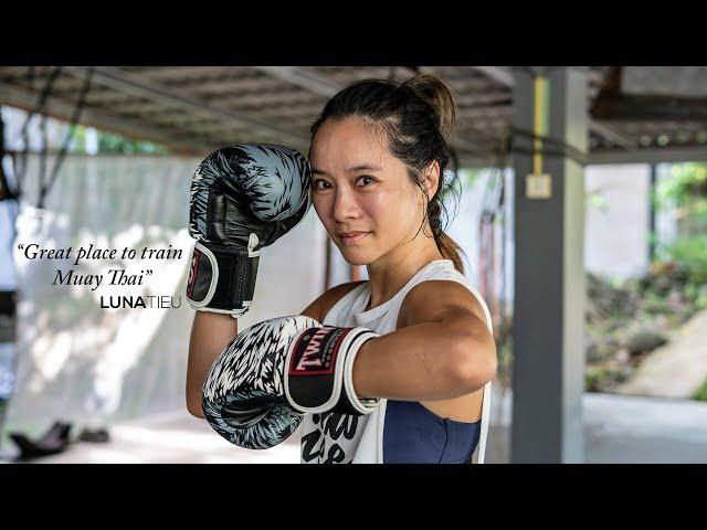 Muay Thai training session at Monsoon Gym & Fight Club, Thailand