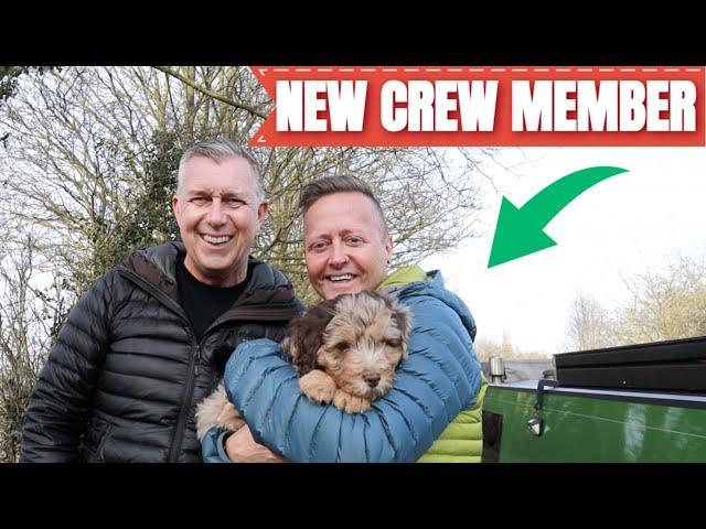 Narrowboat Living: Introducing Our New Puppy