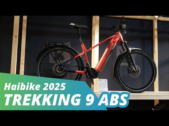 Haibike Trekking 9 ABS 2025 mit Riemenantrieb & CX Gen.5