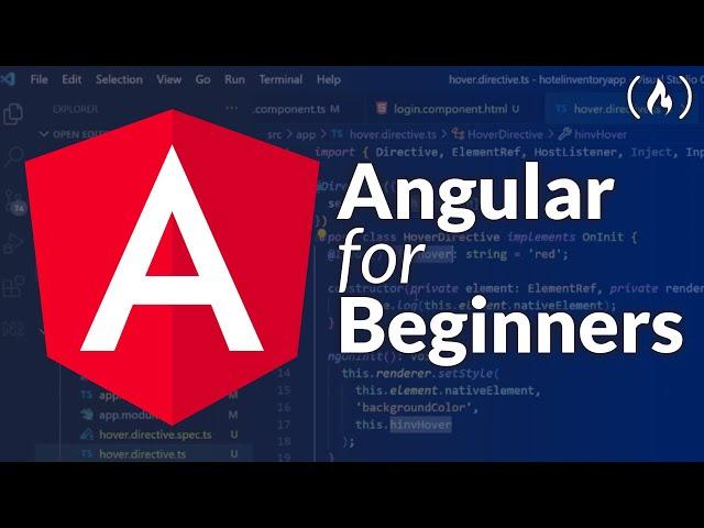 Angular for Beginners Course [Full Front End Tutorial with TypeScript]