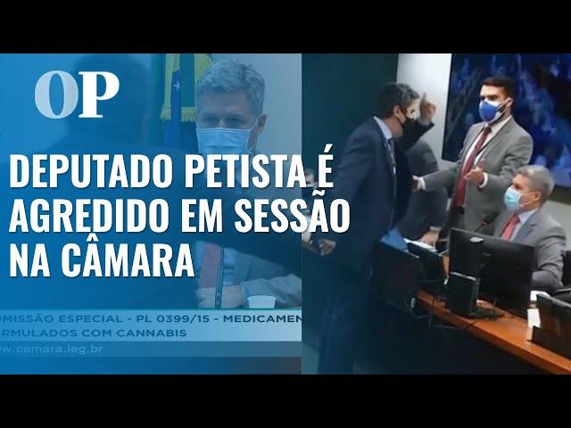 Paulo Teixeira é agredido por deputado bolsonarista em sessão sobre Cannabis na Câmara