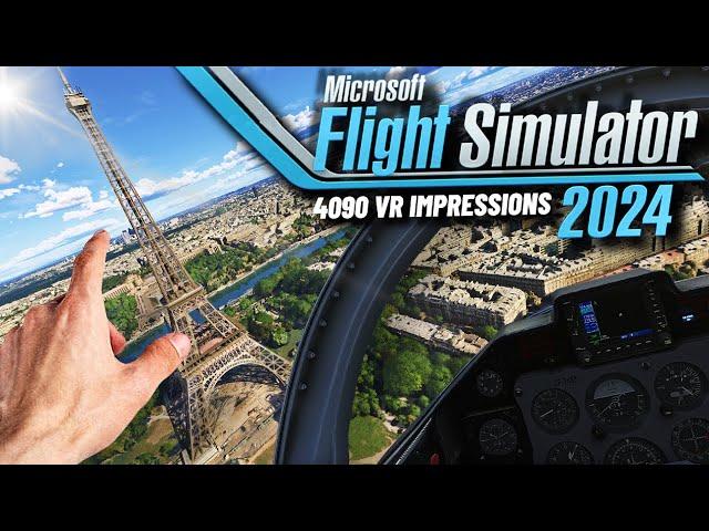 Is Microsoft Flight Simulator 2024 the ULTIMATE VR FLIGHT SIM? // 4090 PCVR Gameplay