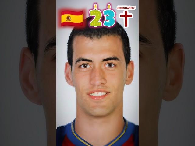 Sergio Busquets Before and Now 2025 #sergiobusquets #player #football #spain #stiifgm