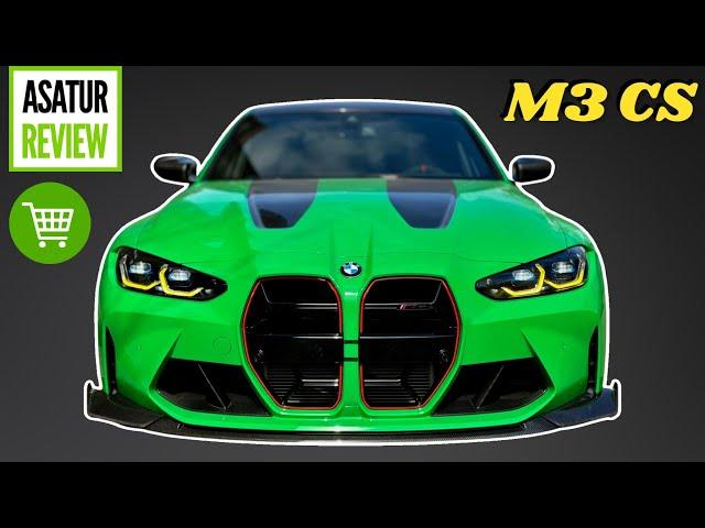 В ПРОДАЖЕ BMW M3 CS G80 xDrive Signal Green Individual / БМВ М3 ЦС Сигнал Грин 2024