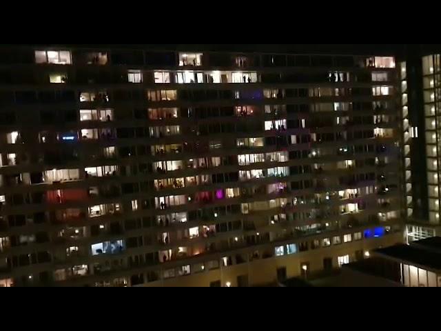 Amsterdam Quarantine Balcony Rave