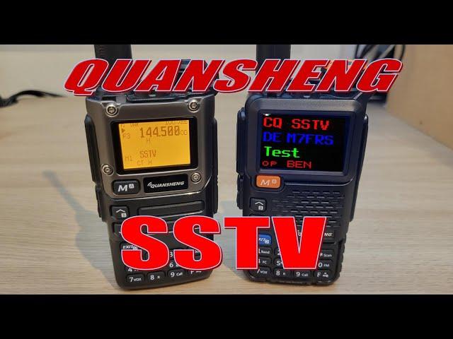 Sending SSTV on the Quansheng UV-K5 & UV-5R