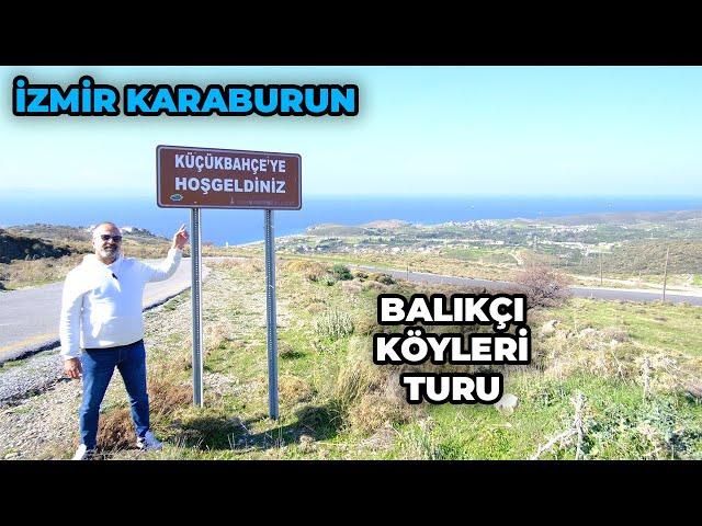 İzmir Karaburun'un Balıkçı Köyleri KÜÇÜKBAHÇE , SALMAN , PARLAK ! Çok Fazla Çupra Varmış!