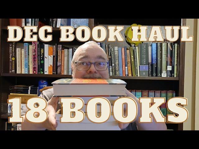 18 Books (December Book Haul)