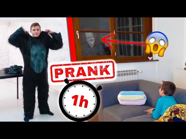 1H DE NOS PIRES PRANKS D'HALLOWEEN ! (Compilation Swan et Néo )