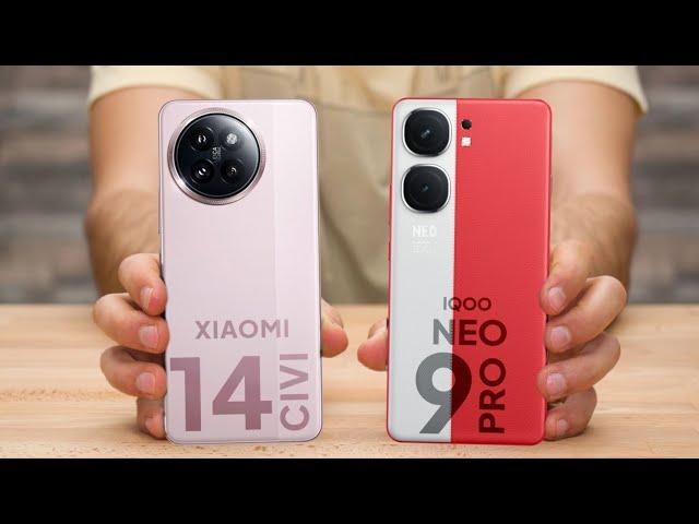 Xiaomi 14 CIVI vs iQOO Neo 9 Pro | Which One Is Best ?