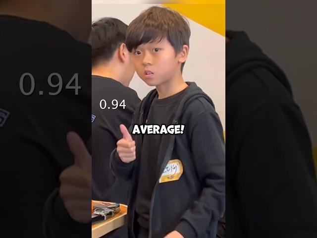 0.93s 2x2 RUBIK’S CUBE Average! | Yiheng Wang #cubing #speedsolving (Former)