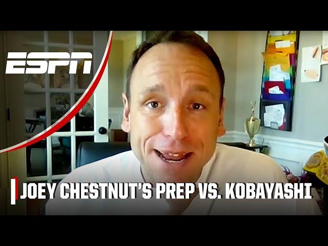 Joey Chestnut addresses Takeru Kobayashi head-to-head, eating preparation & more! | Unsportsmanlike