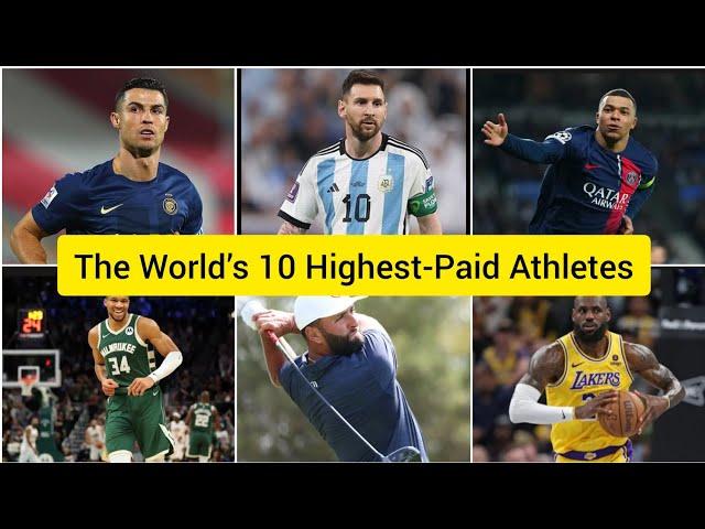 The World’s 10 Highest-Paid Athletes