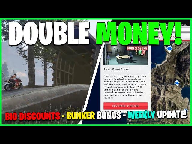 DOUBLE MONEY,  DISCOUNTS & LIMITED-TIME CONTENT | GTA ONLINE WEEKLY UPDATE!