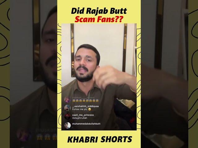 Rajjab Butt Got Emotional on this matter