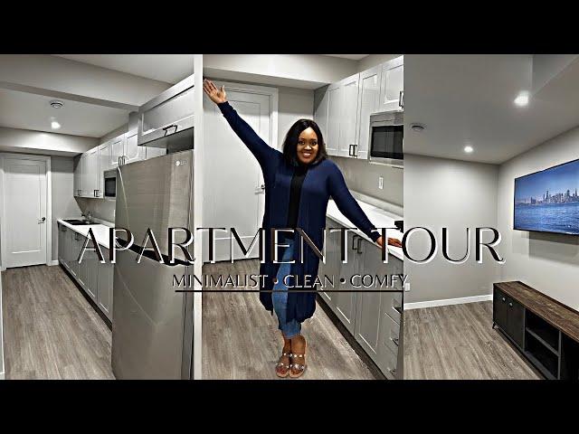 1BEDROOM APARTMENT TOUR : FURNISHED BASEMENT IN REGINA SK