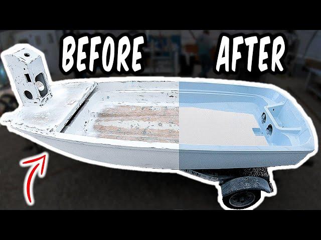 Making Boat Paint Look Pristine! (Best DIY Method)