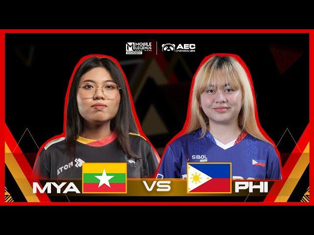 MLBB WOMEN | Myanmar vs. The Philippines - GROUP STAGE | IESF ASIA REGIONAL QUALIFIERS 2024 | DAY 3