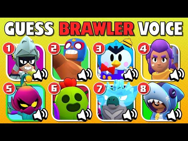 Guess The Brawler by Voice and Unlock Sound |  Part 2  | Brawl Stars Quiz 