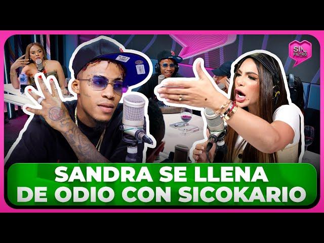 SANDRA BERROCAL SE LLENA DE ODIO CON SICOKARIO POR DECIR QUE NO LA CONOCE